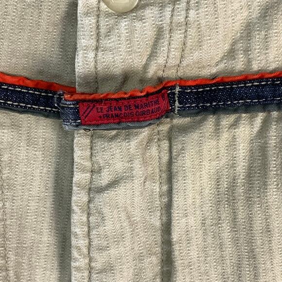 Marithe Francois Girbaud Cargo Pants Ecru Size EU 44 (45x33) Straight Leg VNT - Picture 7 of 12